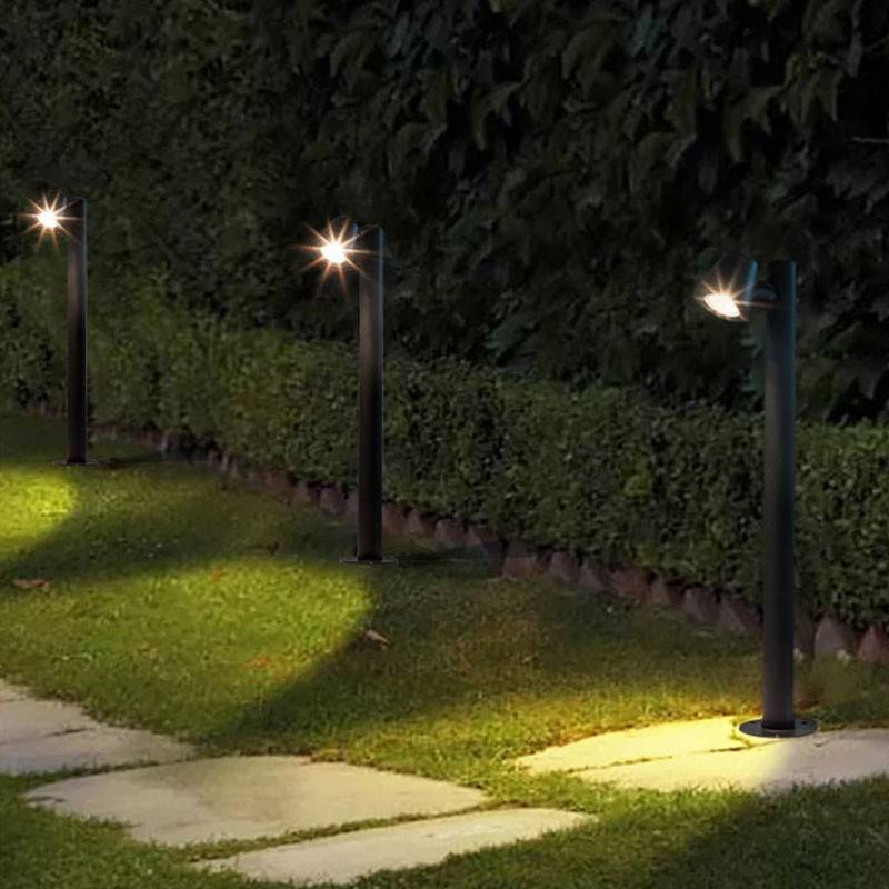 Bolardo de Acero GU10 Máx 35W IP44 (3)