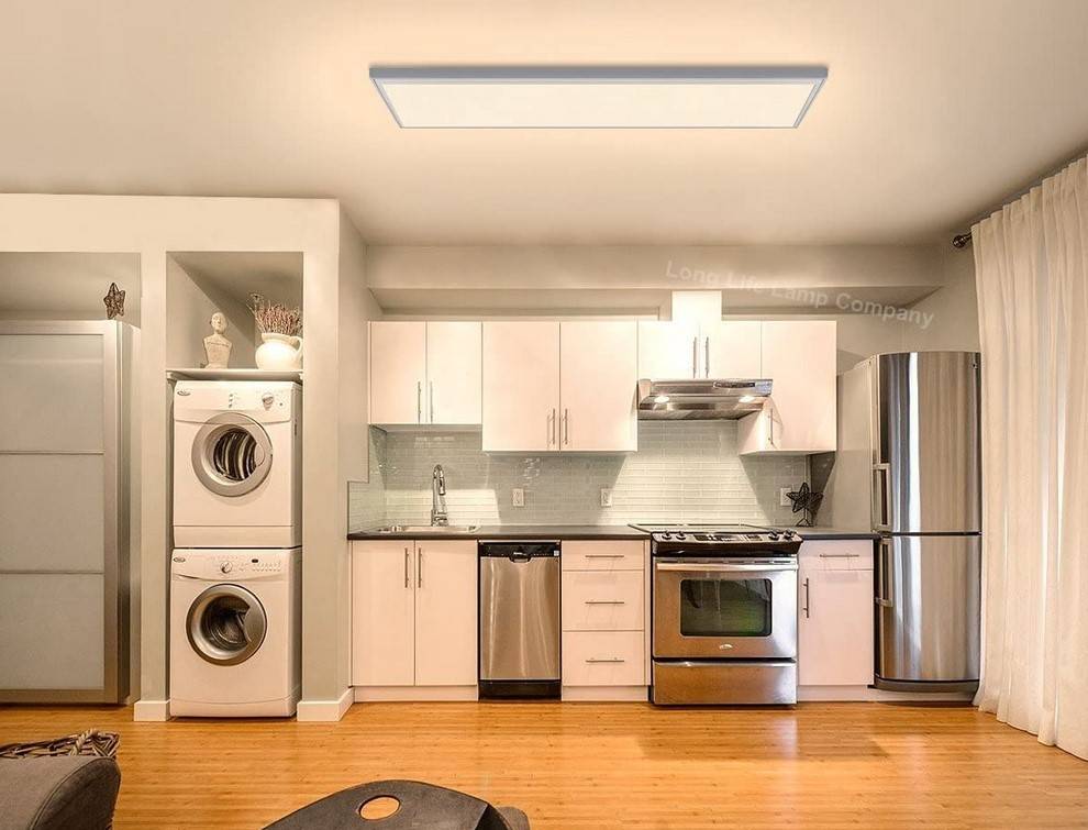 Panel LED slim de superficie 120X30 cm - Driver Philips - 44W - UGR19 - Con KIT de montaje (2)