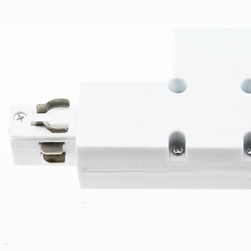 Unión rígida en T para carril trifásico superficie - IZQUIERDA (3)