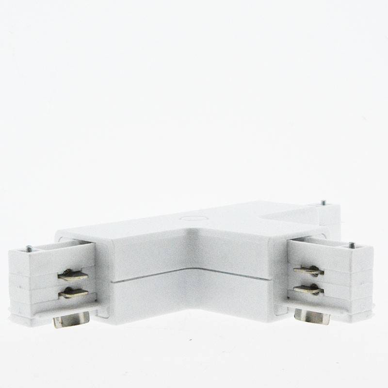 Unión rígida en T para carril trifásico superficie - IZQUIERDA (4)