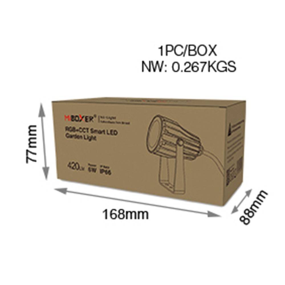 Foco de jardín con pincho LED 6W RGB+CCT | Mi Light (3)