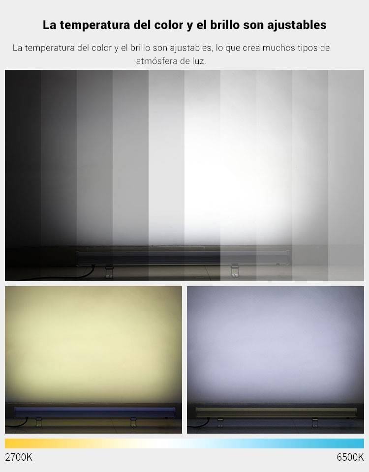 Bañador de pared LED RGB+CCT 24W control RF/WiFi | Mi Light (1)