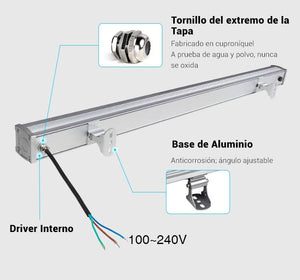 Bañador de pared LED RGB+CCT 24W control RF/WiFi | Mi Light (5)