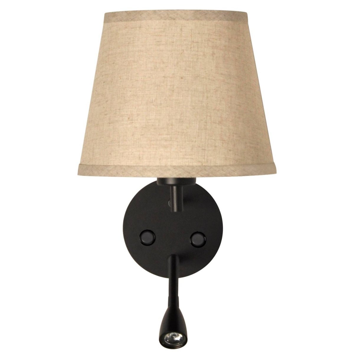 Aplique de pared "PAIR" E27 con foco LED de lectura 3W - Barcelona Led-Decoración