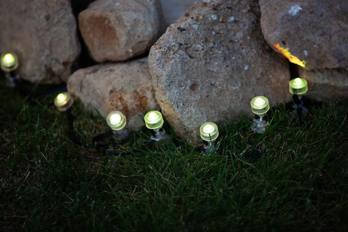 Luces LED Exterior SMART WiFi Garden DOT RGB 9P LED - Barcelona Led-