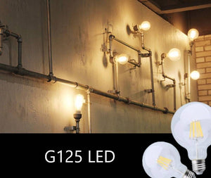 Bombilla LED globo filamento E27 G125 - 8W (2)