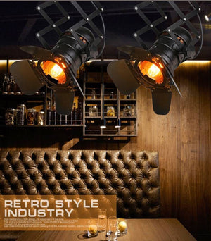 Foco carril monofásico orientable y extensible "Cinema" - E27 (5)