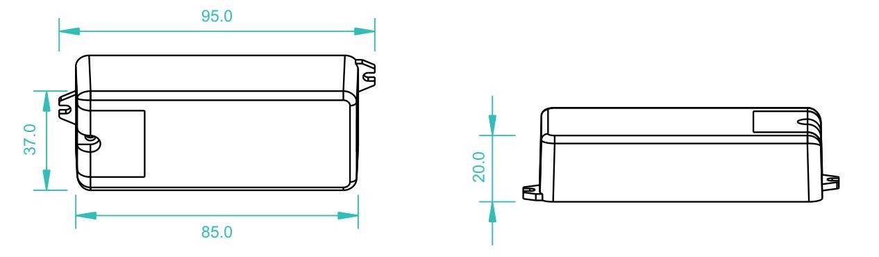 Interruptor con sensor de proximidad IR 12-36V 1Ch 3A (3)