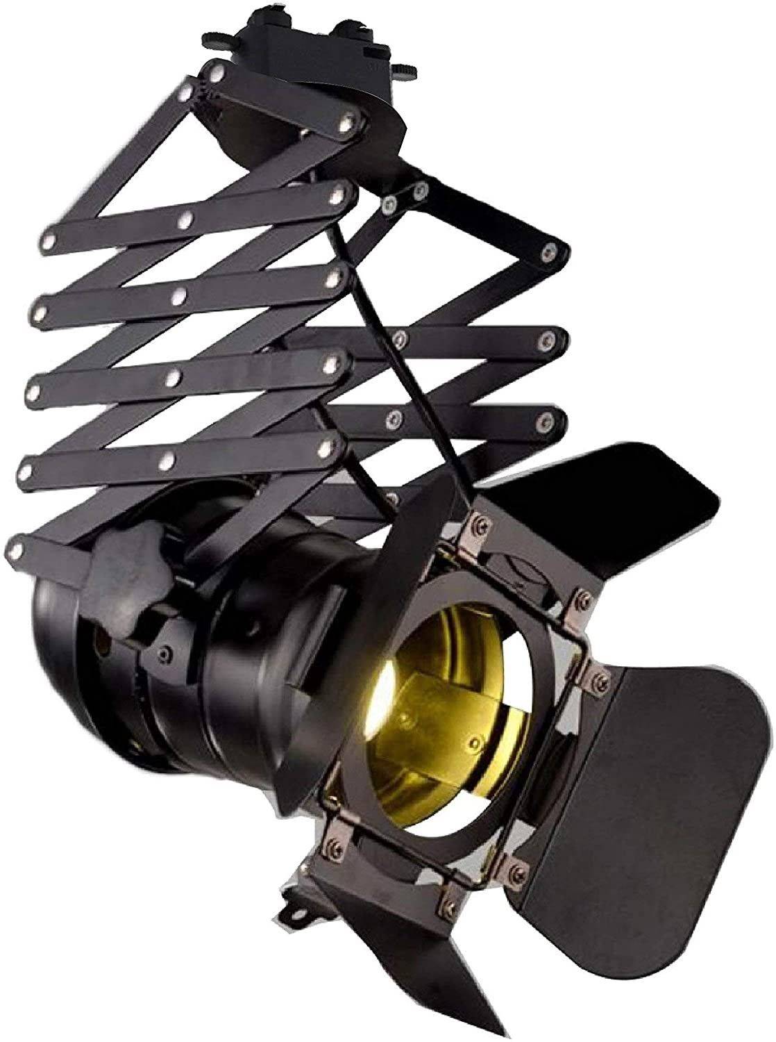 Foco carril trifásico orientable y extensible "Cinema" - E27 (5)