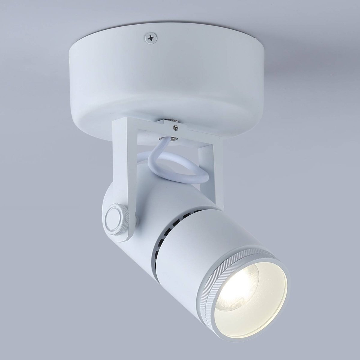 Aplique de pared y techo LED COB "ESCOP" Orientable con ángulo lumínico ajustable - 12W - Barcelona Led-Decoración