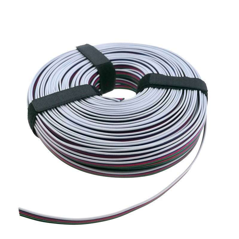 Cable conector para iluminación LED - Monocolor - RGB - CCT - RGBW - RGB+CCT - 12-24V - 50 metros (19)