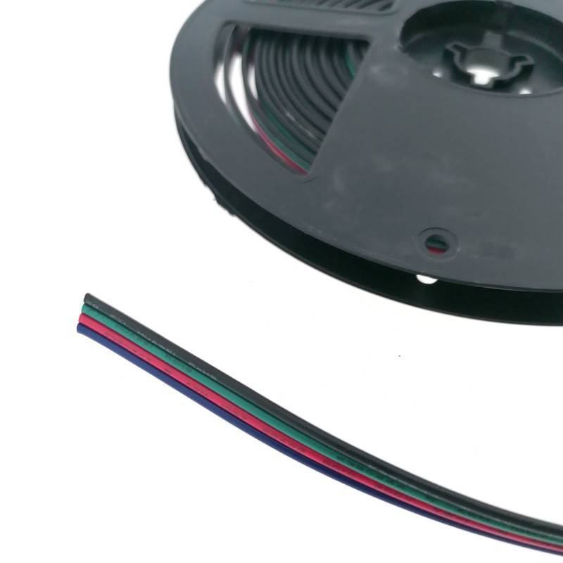 Cable conector para iluminación LED - Monocolor - RGB - CCT - RGBW - RGB+CCT - 12-24V - 6 metros (17)