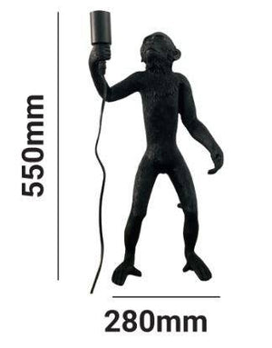 Lámpara mono de resina "Micu" (7)