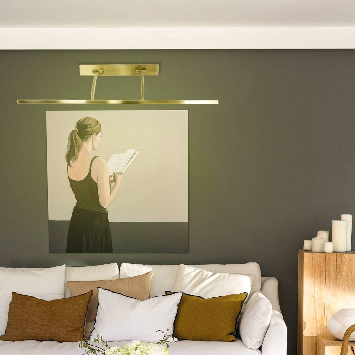 Aplique para cuadros LED "Curtisson" - 13W - 75 cm - Barcelona Led-Decoración