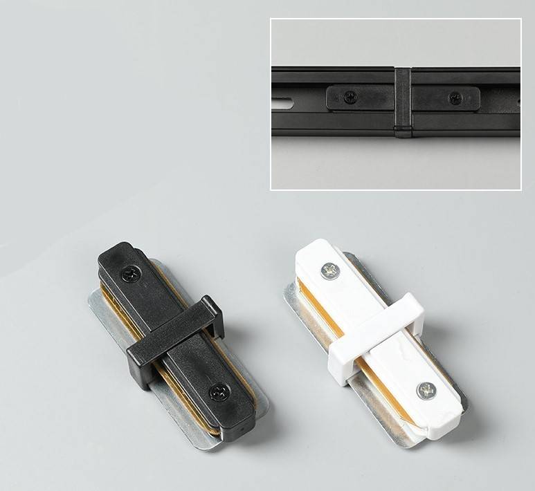 Unión rígida recta para carril monofásico (2)