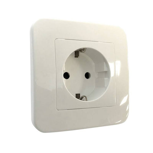 Steckdose Schuko-Stecker 2-polig und Erde 16 Ampere