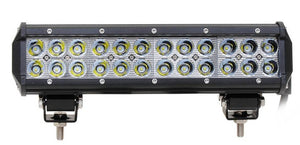 Barra LED 4x4 todoterreno - 72W - 10-40V DC - 12 Pulgadas - 6.000 lm - Ángulo 30º (2)