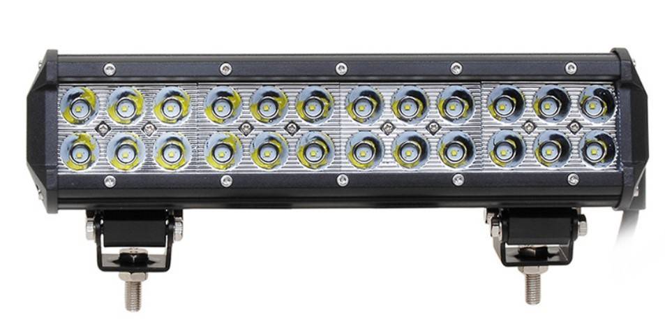 Barra LED 4x4 todoterreno - 72W - 10-40V DC - 12 Pulgadas - 6.000 lm - Ángulo 30º (2)