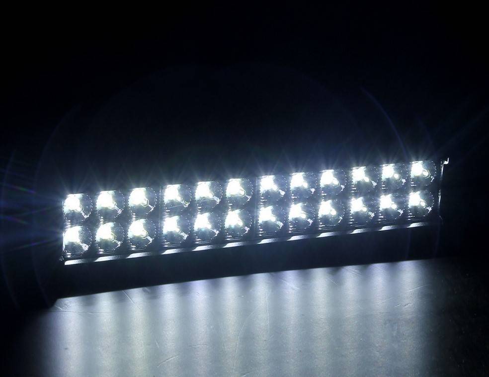 Barra LED 4x4 todoterreno - 72W - 10-40V DC - 12 Pulgadas - 6.000 lm - Ángulo 30º (5)