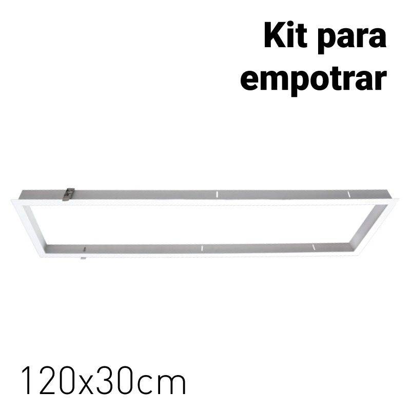 Kit Marco empotrable para Paneles LED 120x30 (3)