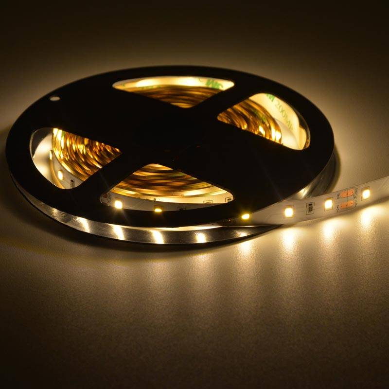 Tira de LED 12V-DC 50W 10mm monocolor IP20 (SMD2835 60ch/m) Rollo 5 metros (6)