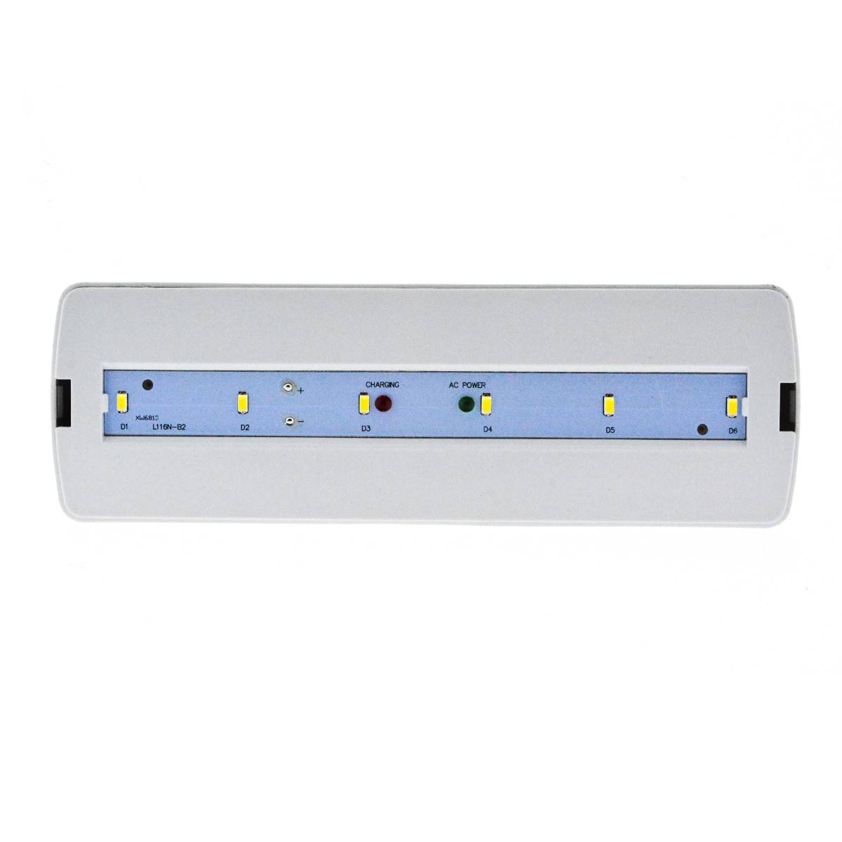 Pack x 2 -  Luz de emergencia LED 3W - 250lm - 3 h de autonomía (7)