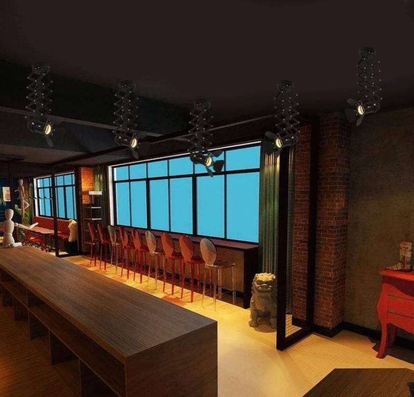 Lámpara de techo extensible y orientable "Cinema" - GU10 (2)