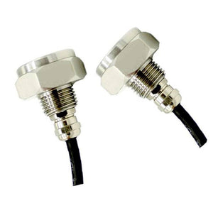 Foco LED sumergible para embarcaciones 12-24V - 27W - Blanco frío - Empotrable en tapón de drenaje (4)