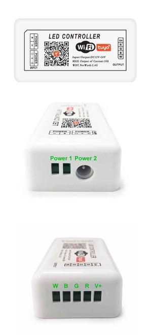Controlador LED SMART+ WIFI RGBW 12/24V 4 canales (3)