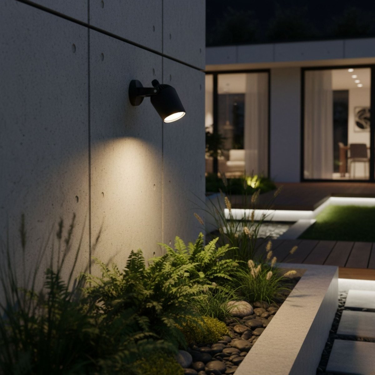 Aplique de pared exterior FUMAGALLI "MINITOMMY-EL" - GU10 - 3,5W - CCT - Barcelona Led-Decoración