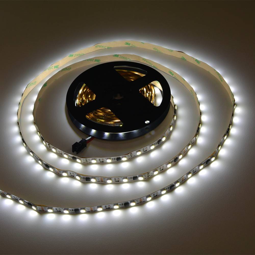 Tira de LED inteligente IC 12V DC - 14,4W/m - IP20 - 60 LED/m - Ancho 10mm - 5 metros (2)