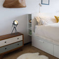 Vintage metal table lamp 