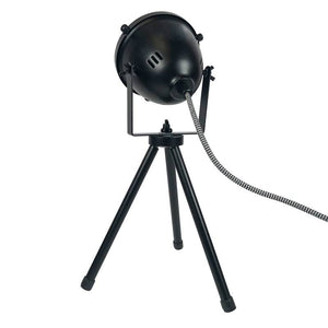 Lámpara de mesa vintage metal "MOTT" Bombilla incluida (5)