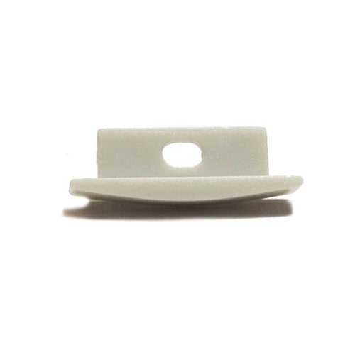 Side cover for recessed profile 23x8mm (1pc)