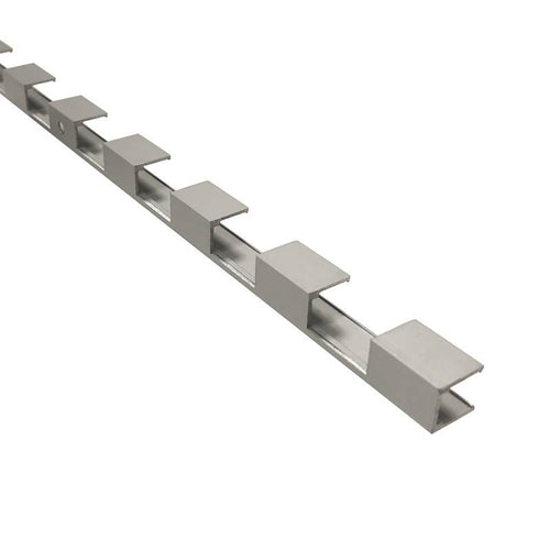 Flexibel aluminium profiel 10x10mm voor neon of siliconen huls - 2 meter