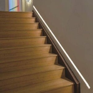 Perfil empotrable bañador de pared zócalo 26x78mm (2mt) (3)