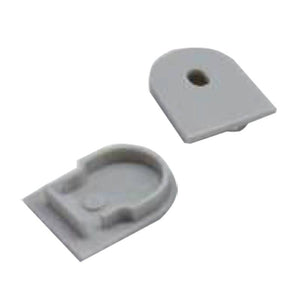 Tapa lateral para perfil de colgar o superficie 20x27mm (1ud) - Barcelona Led-Accesorios