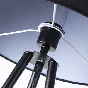 Lámpara de pie con mesita incorporada y trípode "Mandi" (5)