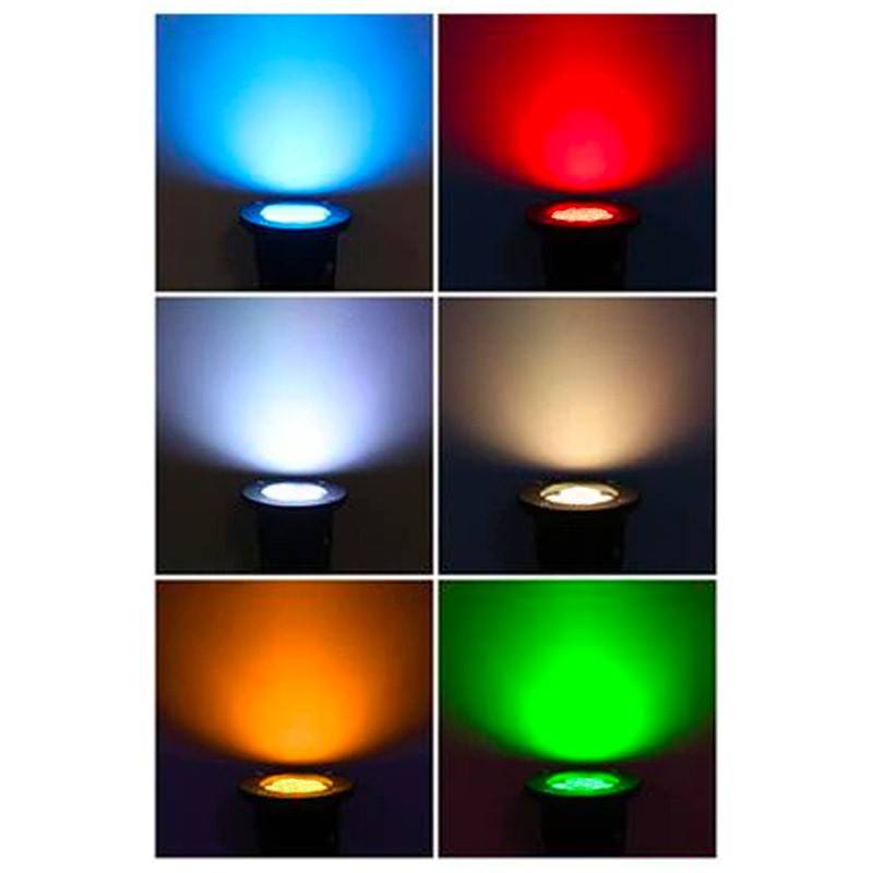 Foco exterior empotrable suelo RGB - 12V DC -9W - IP67 (7)