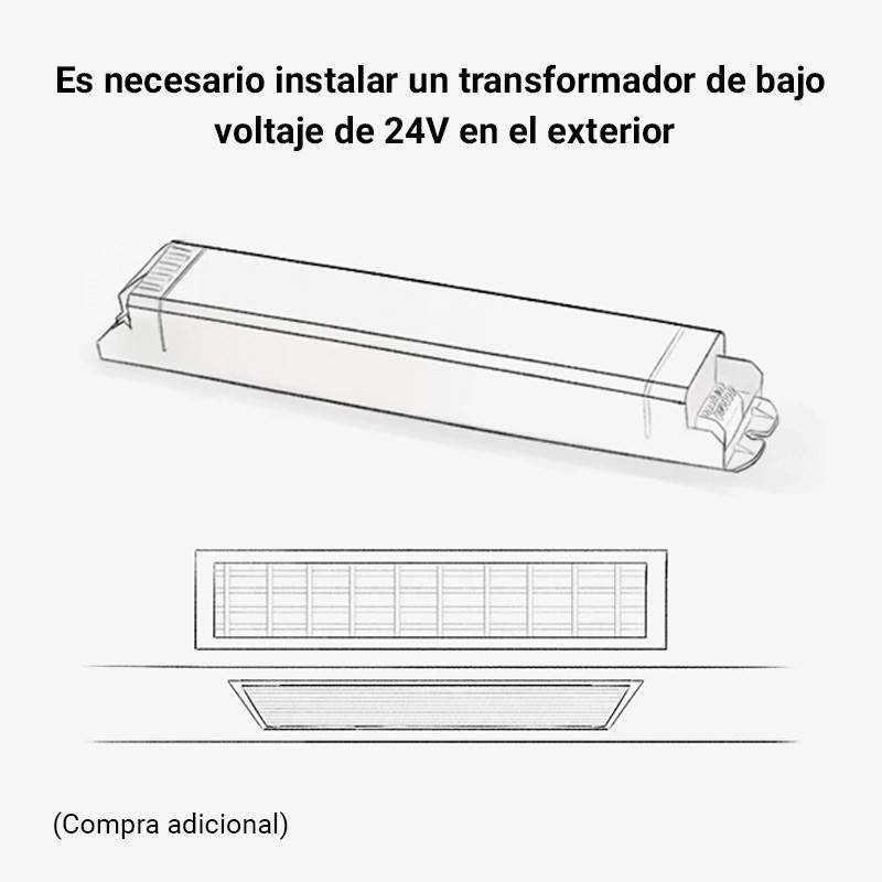 Kit SKYline iluminación lineal COB 320led/m 120W 10m (4)