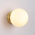 Aplique de pared bola cristal 