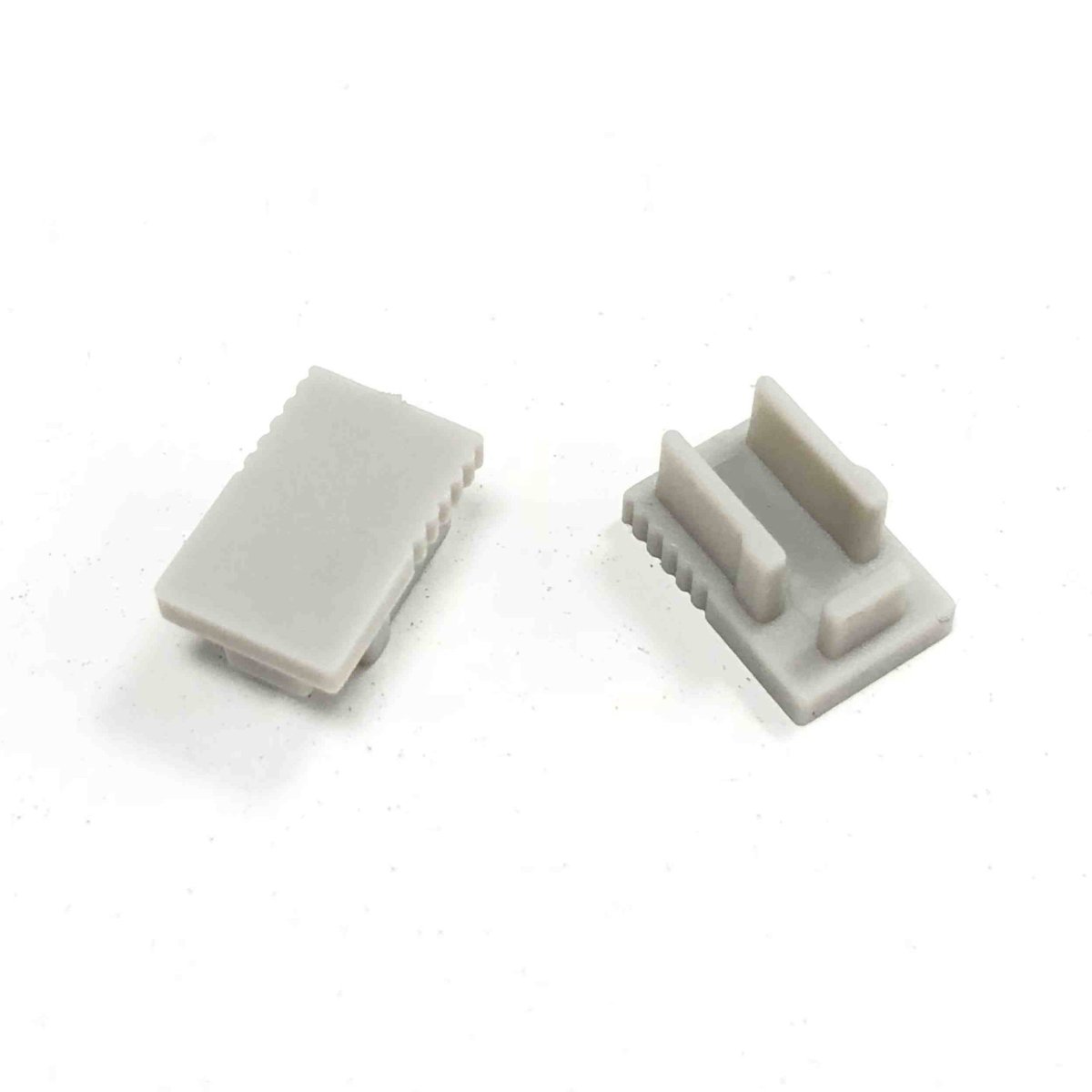 TAPA LATERAL PARA PERFIL DE ALUMINIO 8X12MM (1 UNI) - Barcelona Led-Accesorios