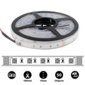 Striscia LED RGBWW impermeabile - 19W/m - 24V - 60 LED/M - IP67 - 5m 3