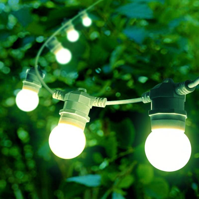 Guirnalda decorativa exterior 10 metros - IP44 (9)