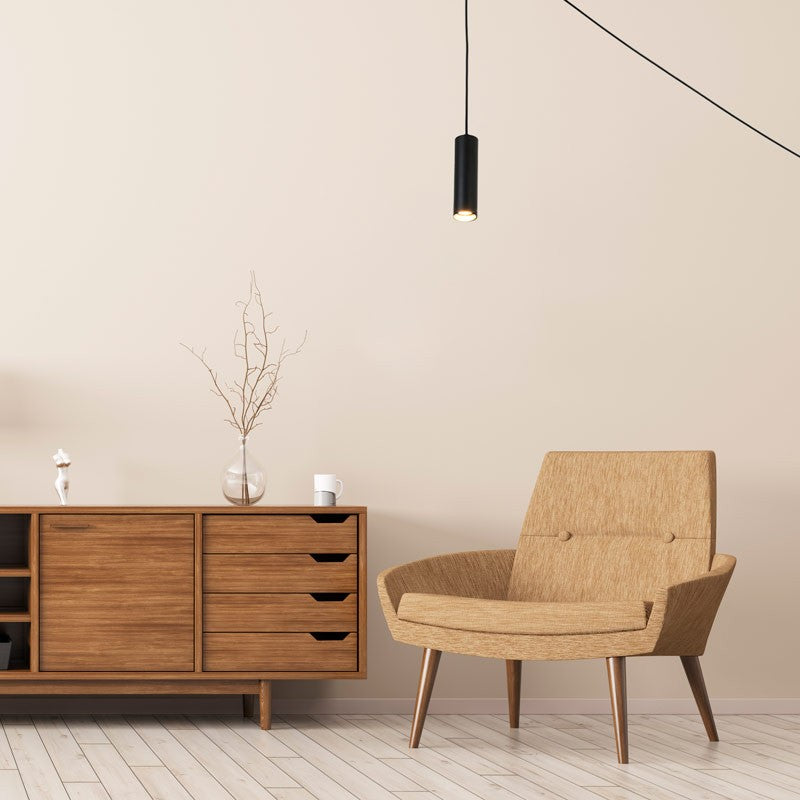 Lámpara colgante minimalista con cable y enchufe "RIM" - GU10 (2)