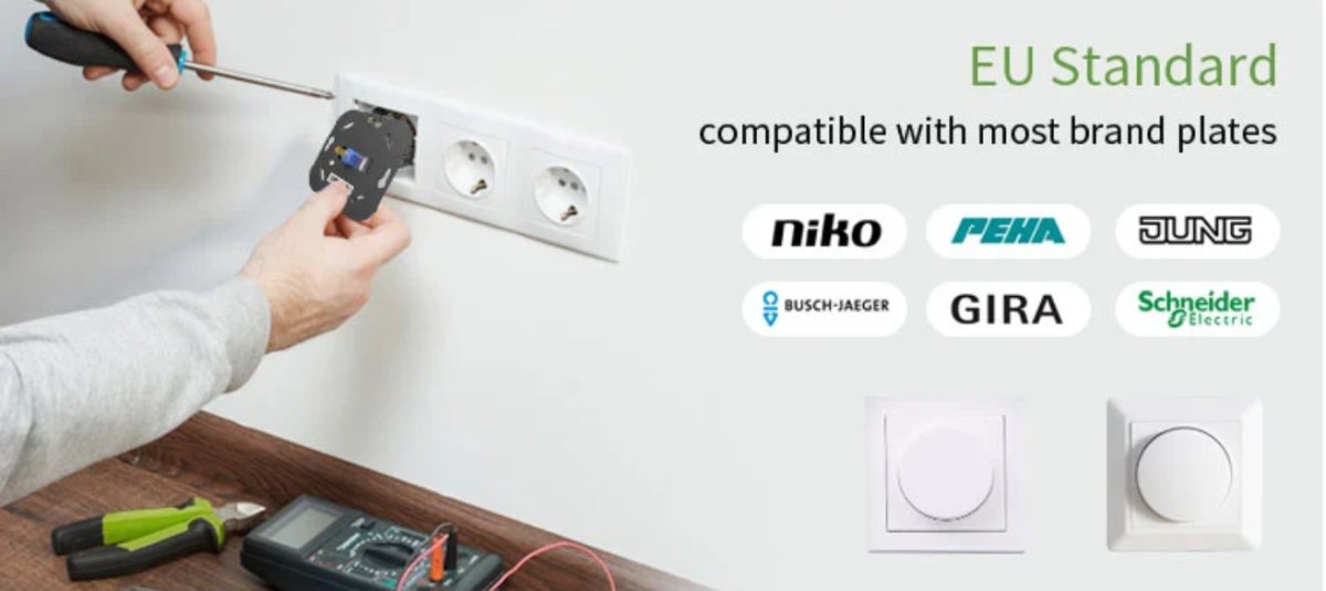 Dimmer Smart WIFI 200W Función Encendido/Apagado - Barcelona Led-Control y regulación