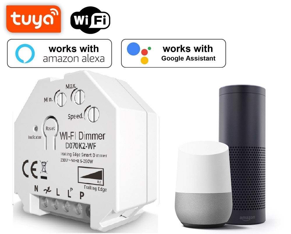 Dimmer SMART WIFI 250W Tuya APP - PUSH (6) & Dimmer SMART WIFI 250W Tuya APP - PUSH