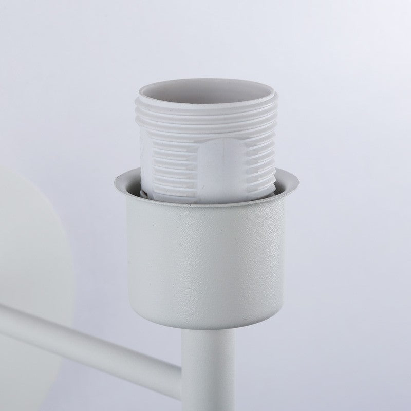 Aplique de pared con pantalla e interruptor Classic "RIGA" - E27 (5)