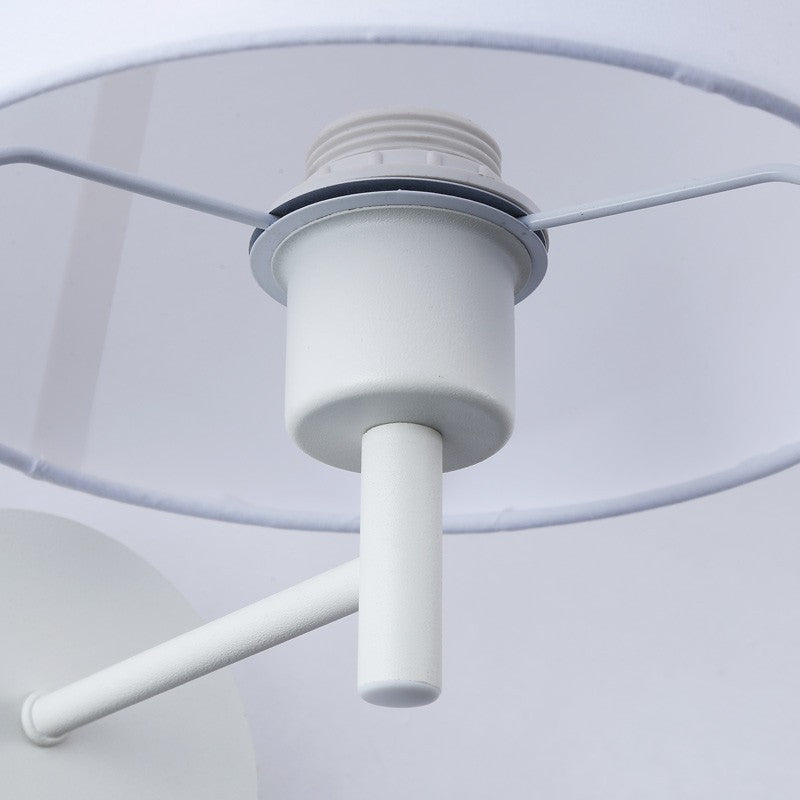 Aplique de pared con pantalla e interruptor Classic "RIGA" - E27 (6)