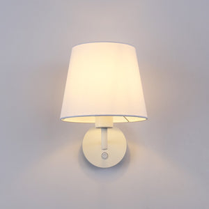 Aplique de pared con pantalla e interruptor Classic "RIGA" - E27 (7)